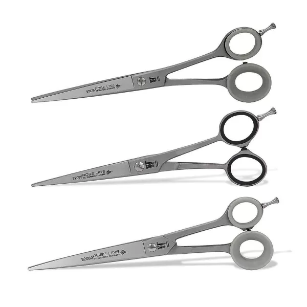 Hot Rose Line Thin Blade Straight Shears Grooming Shears