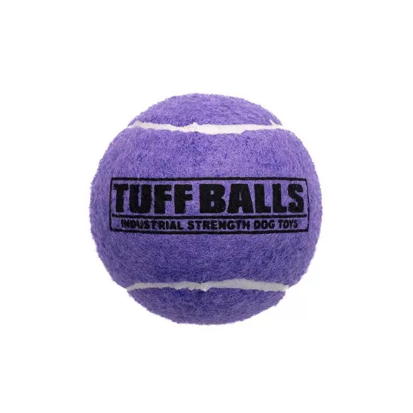 Clearance Ryan'S Pet Purple Tennis Ball 2.5" Dog Toys