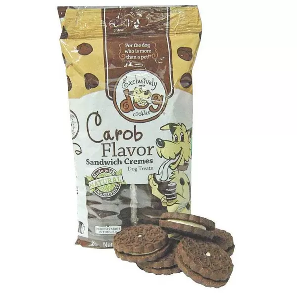 Best Sale Sandwich Cremes Carob 8Oz Dog Treats