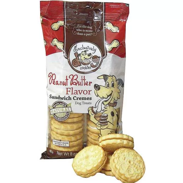 Fashion Sandwich Cremes Peanut Butter 8 Oz Dog Treats