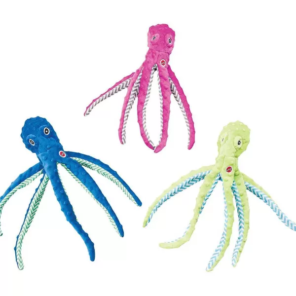 Fashion Skinneeez Extreme Octopus 16" Dog Toys