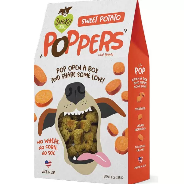 Best Snicky Snak Poppers Dog Treats 10Oz Dog Treats