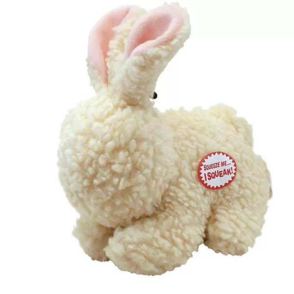 Outlet Spot Fleece Rabbit 9" Dog Toys