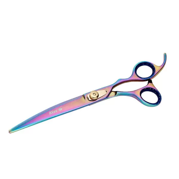 Clearance Stainless Steel Geib Kiss Gold Rainbow Grooming Shears Grooming Shears