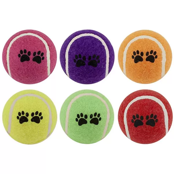 Clearance Tennis Ball 2.5" Assorted Dog Toys