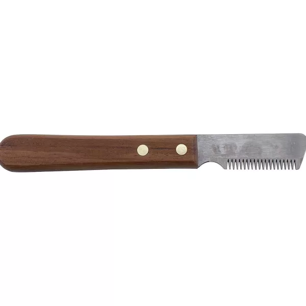 Outlet 20 Tooth Coarse Lefty Stripper With Rose Wood Handle Grooming Tools