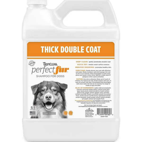 Clearance Tropiclean Perfectfur Gallon Shampoo