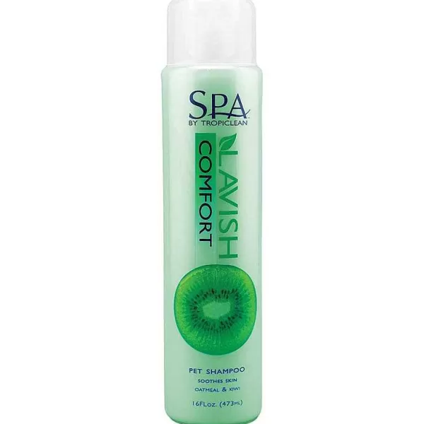 Clearance Tropiclean Spa Comfort Pet Shampoo 10:1 Shampoo