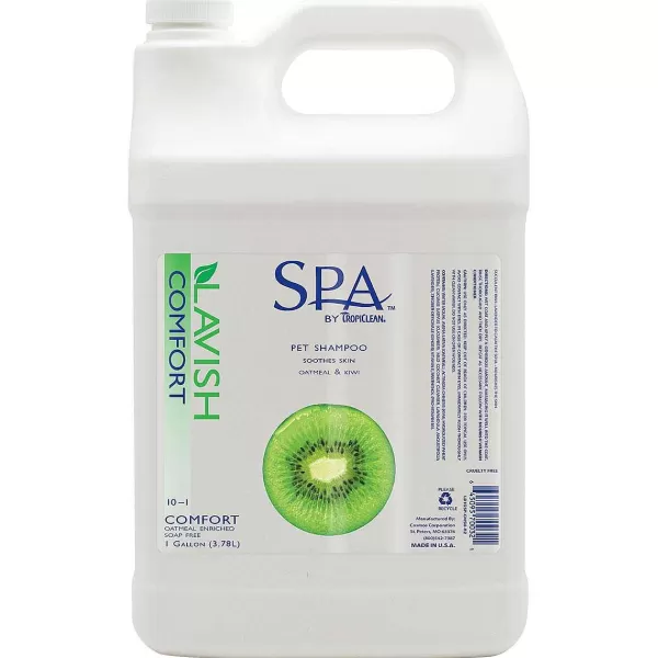 Clearance Tropiclean Spa Comfort Pet Shampoo 10:1 Shampoo