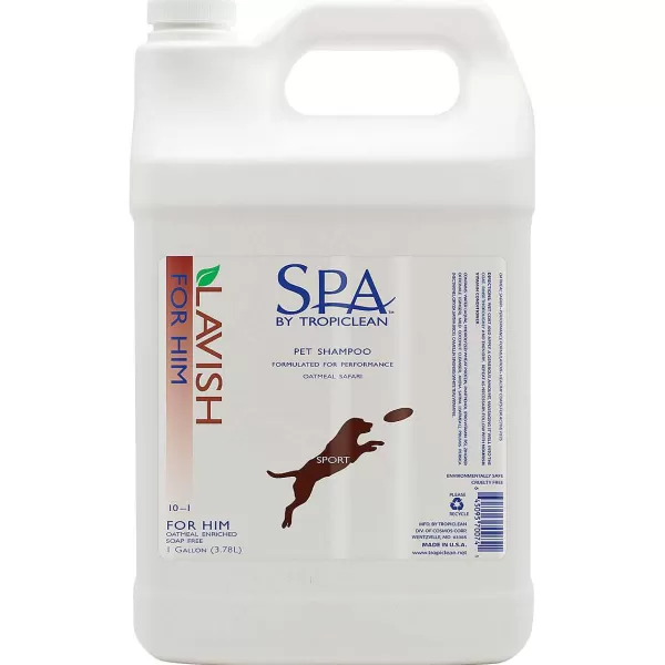 Shop Tropiclean Spa For Him Pet Shampoo 10:1 Shampoo