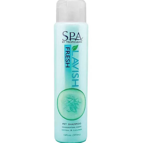 Clearance Tropiclean Spa Fresh Bath Pet Shampoo 10:1 Shampoo