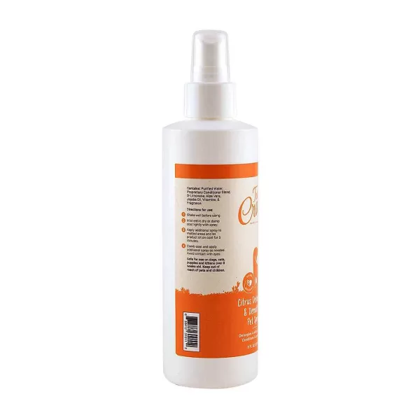 Shop Trucraft Citrus Detangling Dematting Pet Spray 8 Oz Grooming Sprays