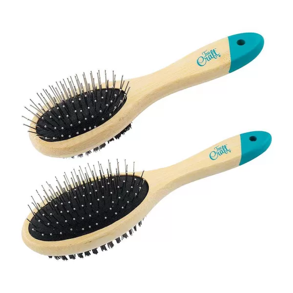 Cheap Trucraft Dual Side Brush Grooming Tools