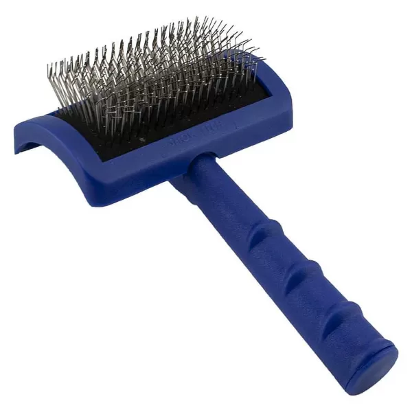 New Tuffer Than Tangles Slicker Brush (Firm Pin Medium) Grooming Tools