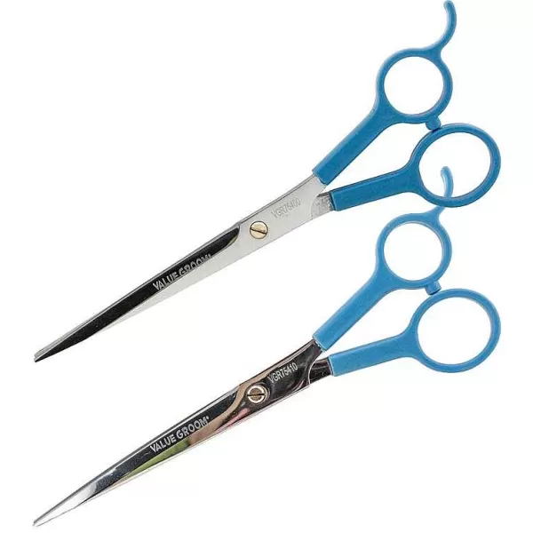 Online Value Groom 6.5" Shear Combo Grooming Shears