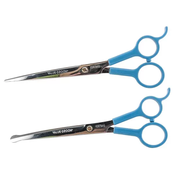 Store Value Groom Curved Shears Grooming Shears