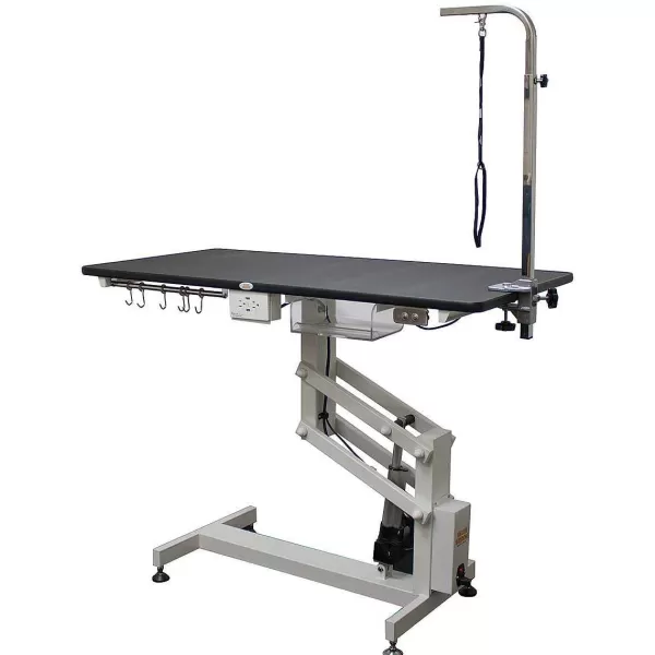 Shop Value Groom Professional Heavy-Duty Electric Grooming Table With Arm 24 X 36 Grooming Tables