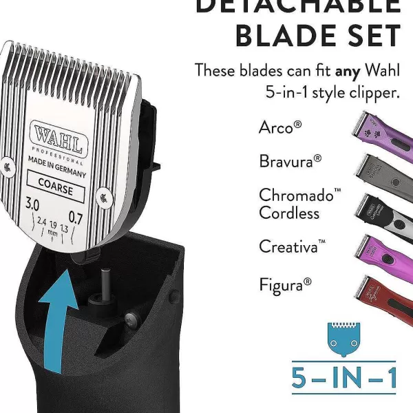 Best Wahl 5 In 1 Coarse Blade Blades