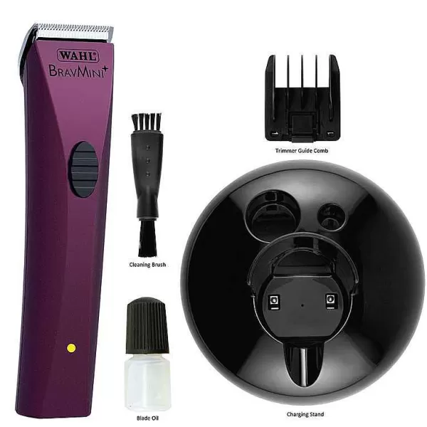 Store Wahl Bravmini+ Trimmer Purple Clippers