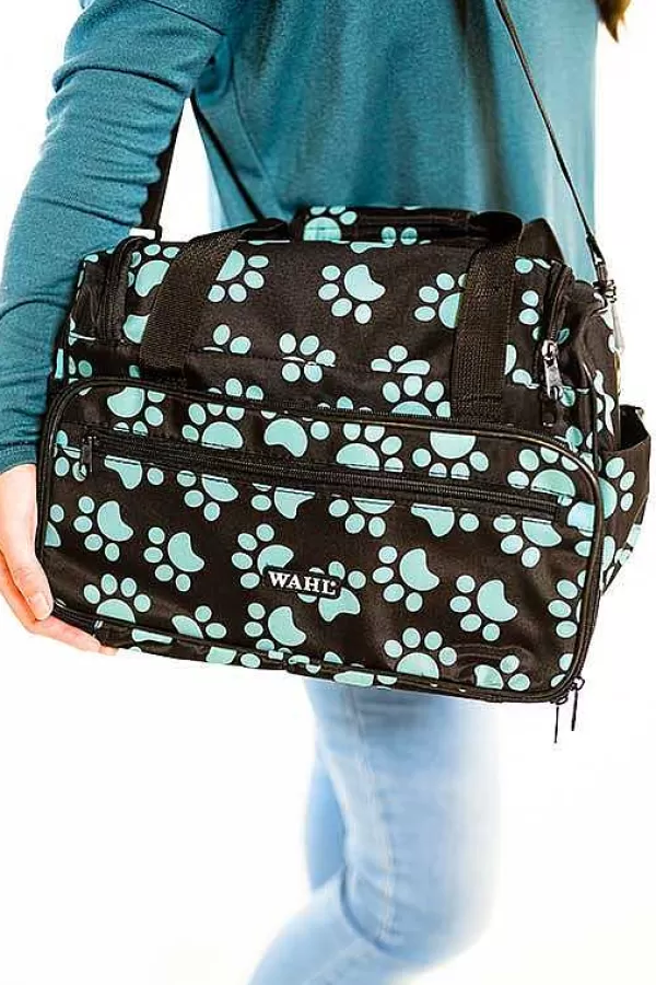 Flash Sale Wahl Travel Paw Print Bag Turquoise Accessories