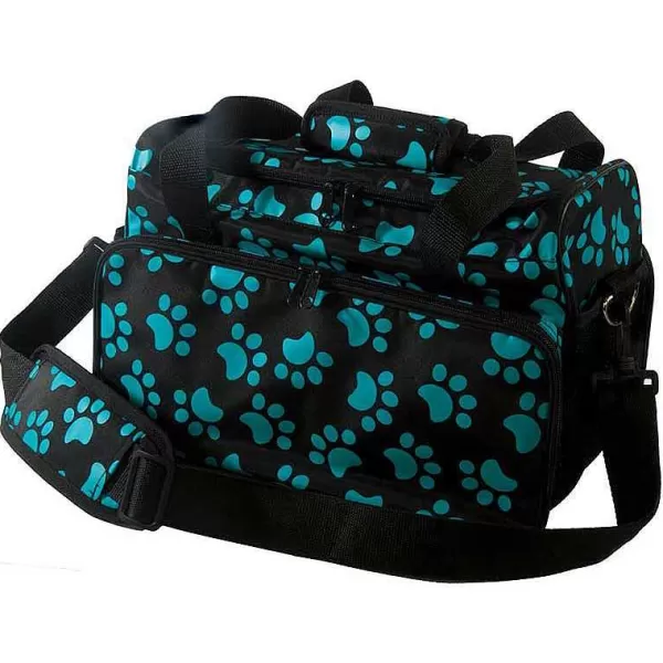 Flash Sale Wahl Travel Paw Print Bag Turquoise Accessories