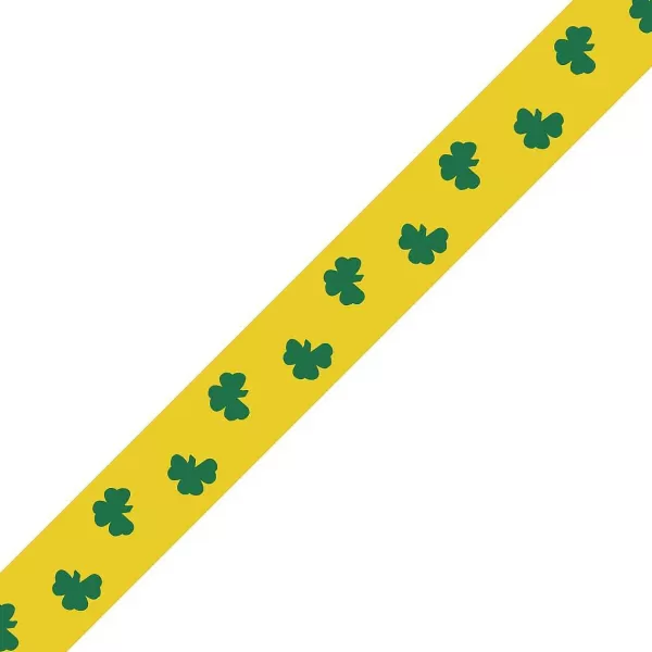 New Wee Shamrocks Printed Pet Ribbon Ribbon