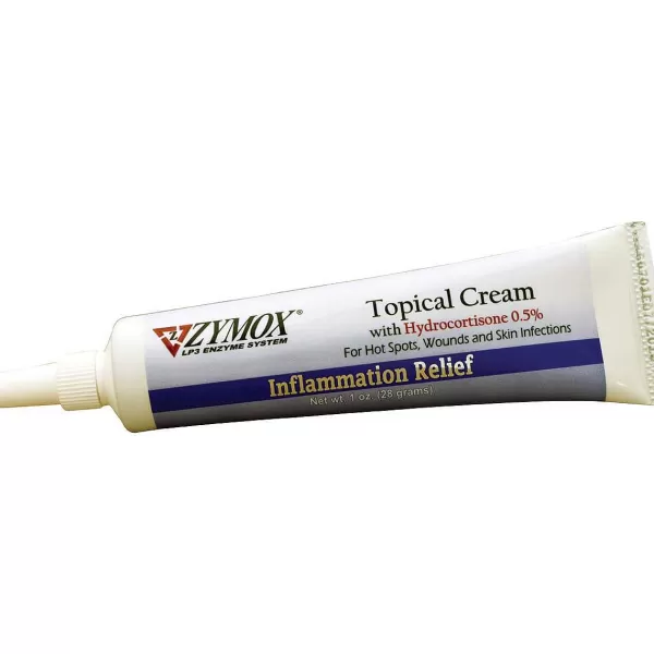 Cheap Zymox Topical Cream With .5% Hydrocortisone 1Oz Health Aids