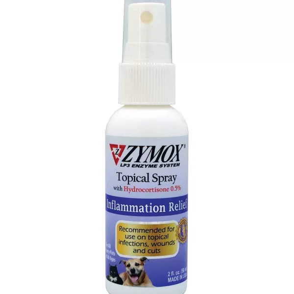 Shop Zymox Topical Spray With .5% Hydrocortisone 2Oz Health Aids